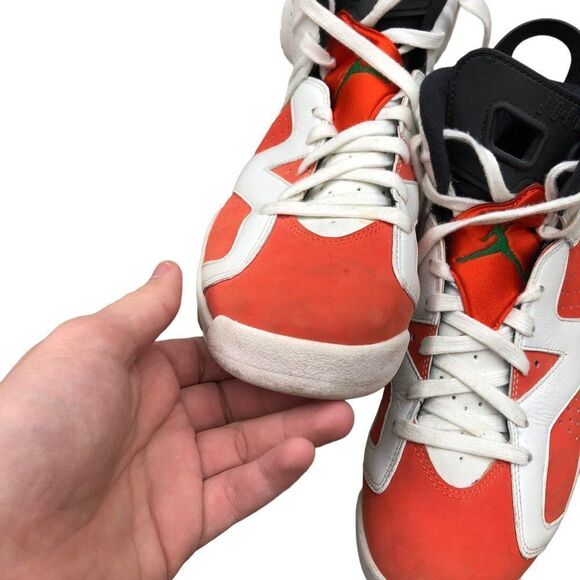 RARE 2017 Air Jordan 6 Retro Gatorade Like Mike White Size 10 - Picture 12 of 16